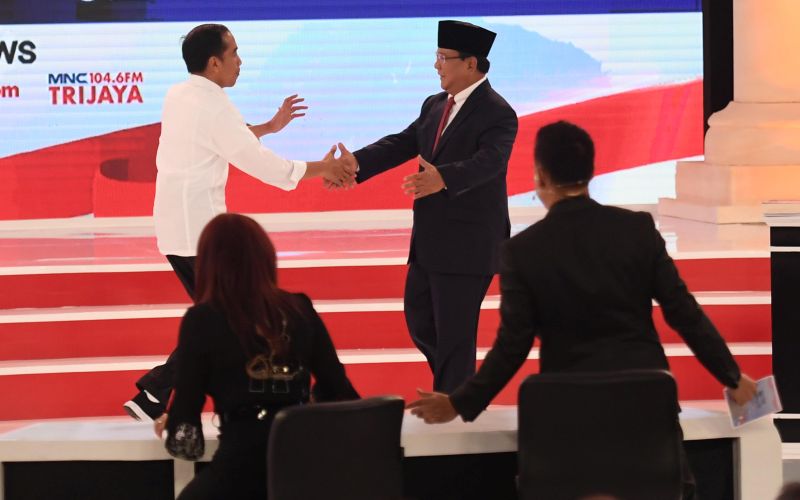 Prabowo-Jokowi saling puji 