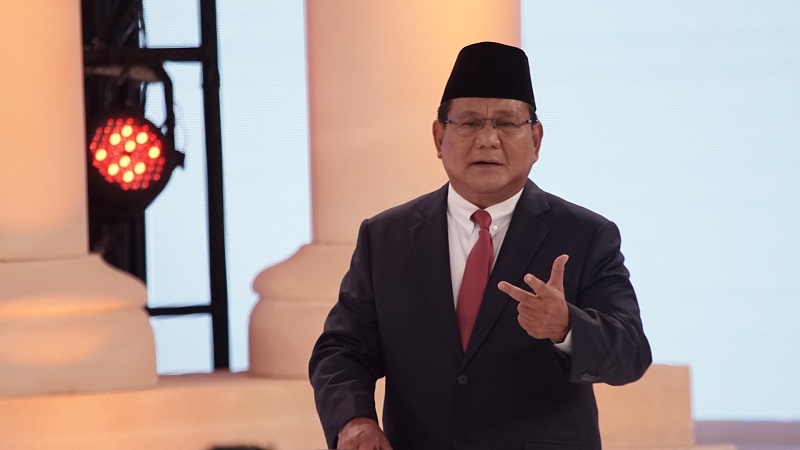 Debat Capres: Prabowo akui punya ratusan ribu hektare lahan 