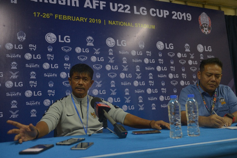 Indra Sjafri isyaratkan rotasi pemain hadapi Malaysia