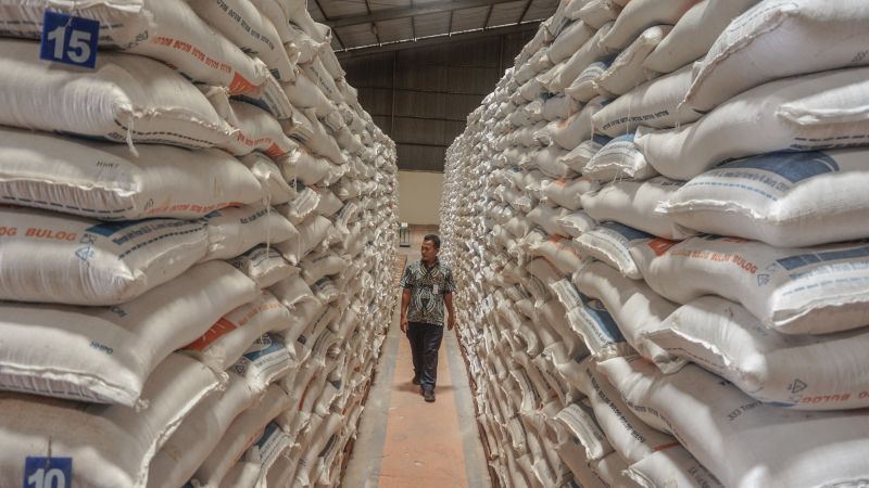 Cek fakta: Jokowi bilang, konsumsi beras 29 juta ton dan surplus 2,8 juta ton