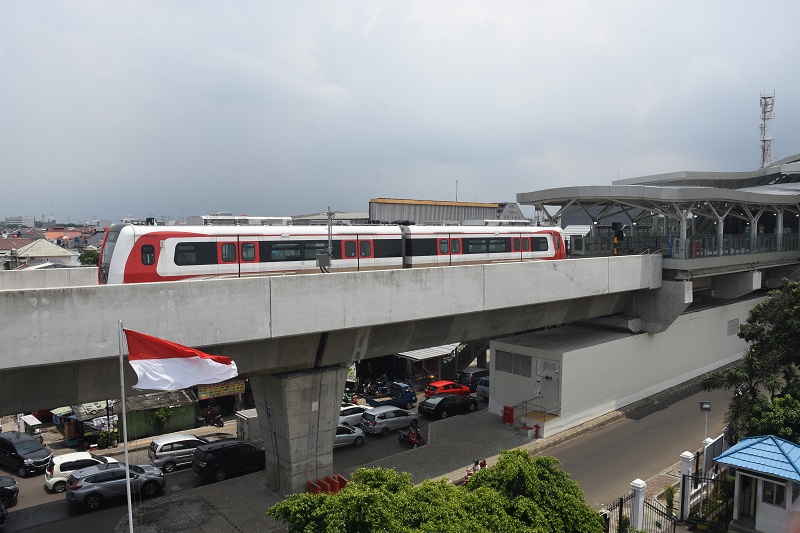  LRT Kelapa Gading  Velodrome dipastikan beroperasi Maret 2022