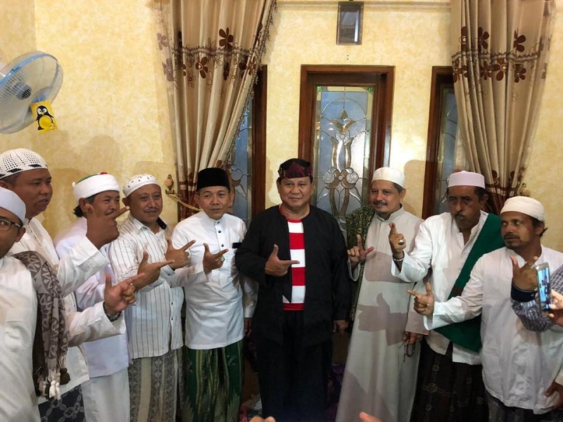 Viral video Prabowo Subianto marah di depan ulama Sumenep