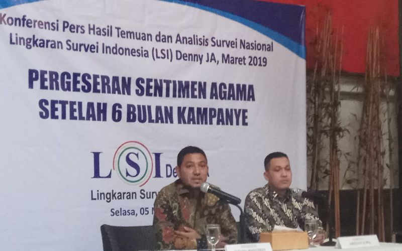 LSI: Gap elektabilitas Jokowi dan Prabowo melebar
