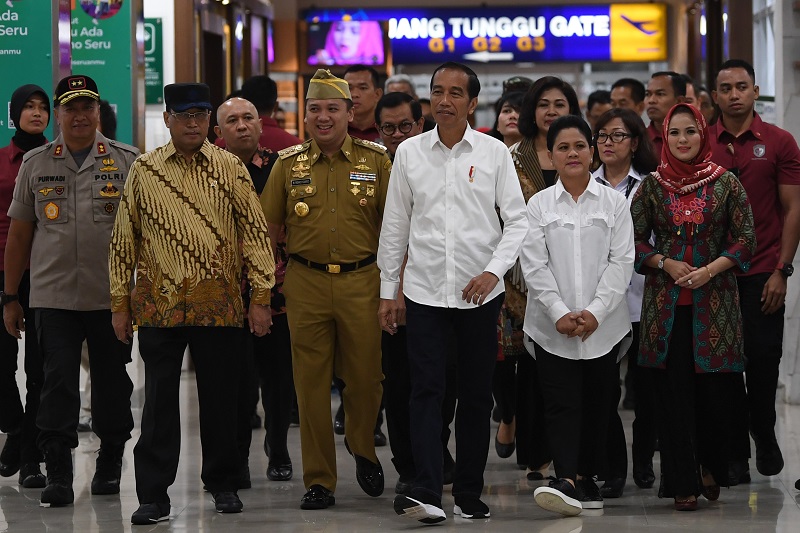 Realisasi proyek infrastruktur Jokowi di Sumatra
