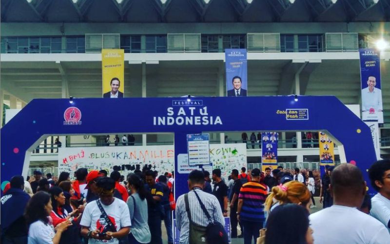 Festival Satu Indonesia: Kenalkan politik lewat musik 