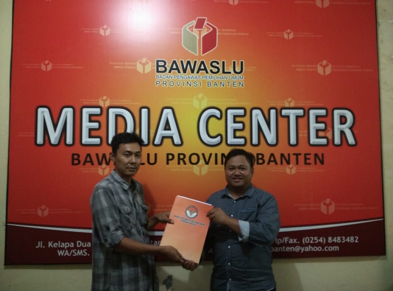 Diduga jadi timses, pejabat Pemprov Banten dilaporkan ke Bawaslu  