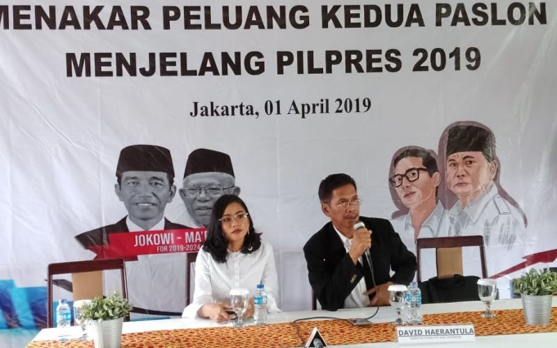 Survei New Indonesia: elektabilitas Prabowo-Sandi salip Jokowi-Ma'ruf 