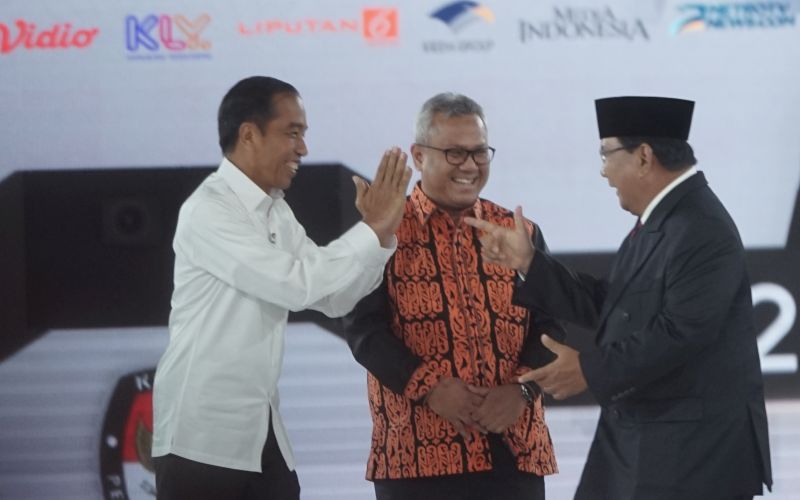 Lagi, gap elektabilitas Jokowi-Prabowo menipis di survei Roy Morgan