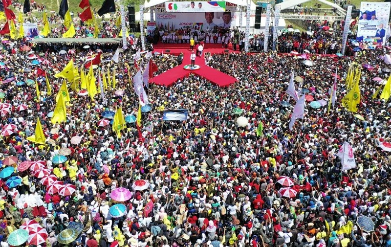 Jokowi target sapu bersih 80%-95% suara di NTT