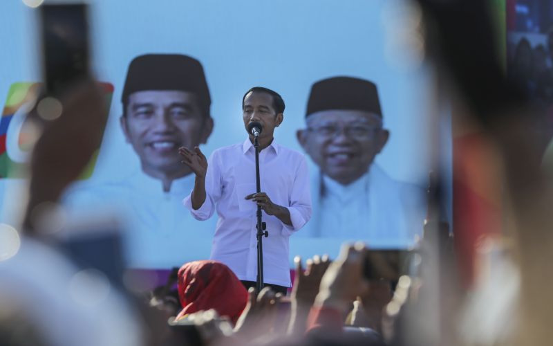 Survei: Jokowi-Ma'ruf disukai Muhammadiyah dan NU 