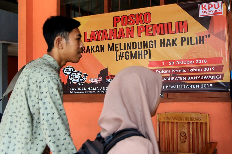 15 ribu orang pindah memilih ke Banten