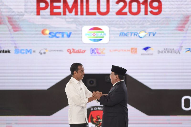 Cebong dan Kampret makin mantap, Jokowi unggul 16,9% dari Prabowo