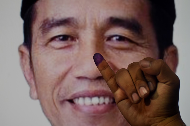 Jokowi-Amin tumbang di TPS keluarga Tubagus Chasan Sohib