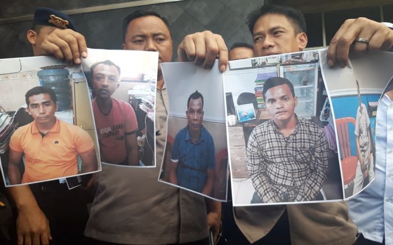 Polisi tangkap lima pelaku kericuhan di TPS Sampang 