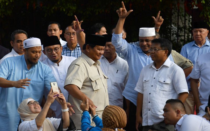 Klaim menangi pilpres, kubu Prabowo rencanakan mobilisasi massa