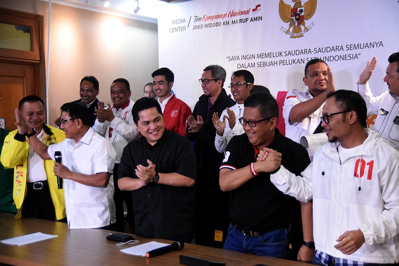 Susul Prabowo, giliran kubu Jokowi-Amin klaim menang