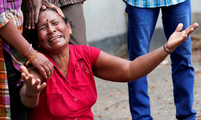 Melonjak, korban tewas bom di Sri Lanka jadi 290 orang