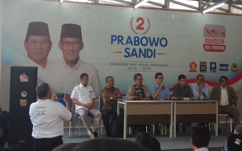 Kubu Prabowo tuntut KPU hentikan penghitungan suara 