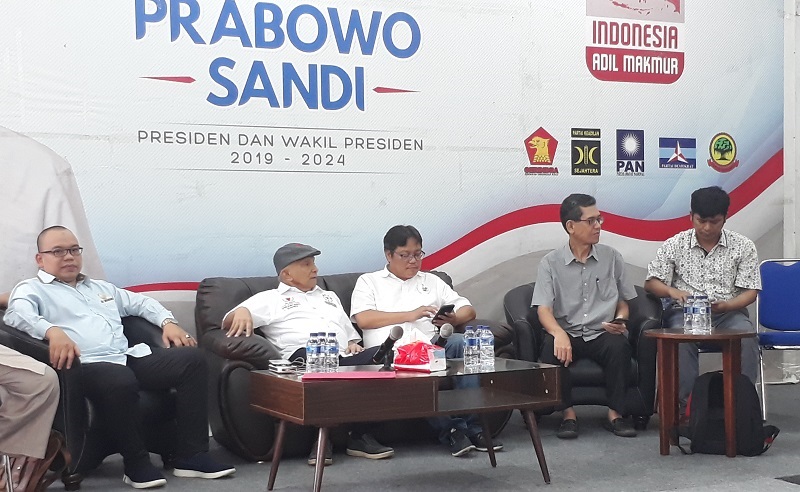 Jika Jokowi menang, BPN minta pendukung Prabowo lawan KPU
