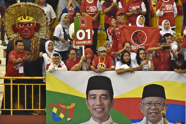 Jokowi-Ma’ruf unggul di Kota Surabaya 