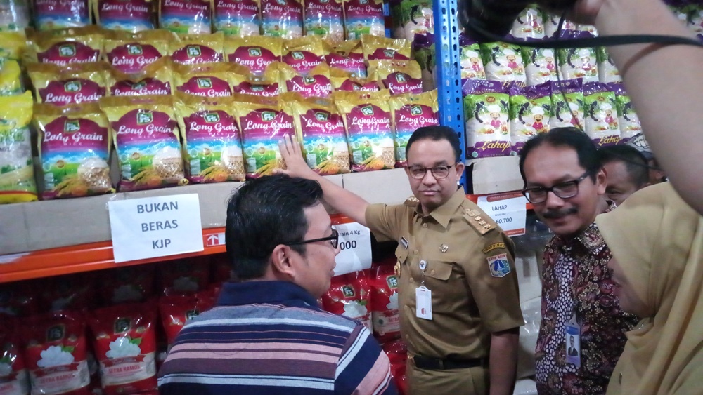 Gubernur Anies jamin stok pangan di Jakarta aman 