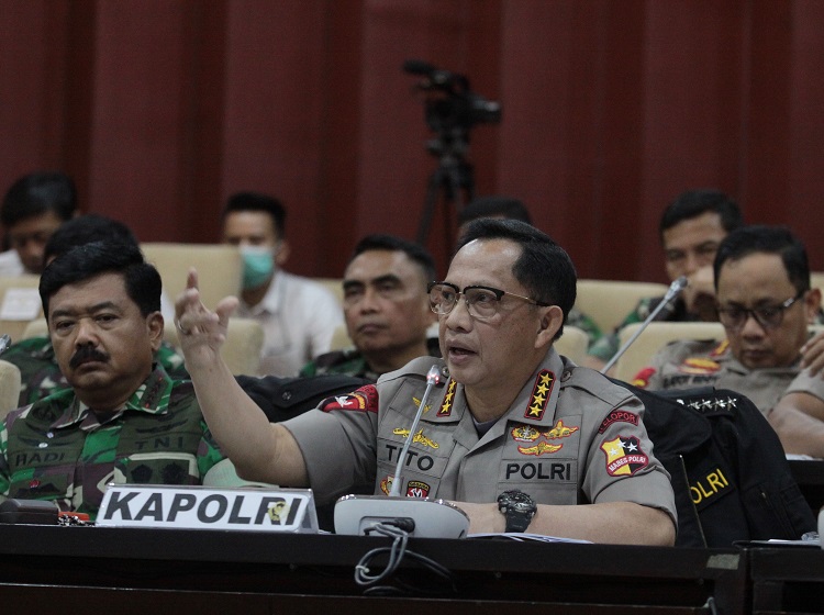 Pandangan Polri soal Tim Hukum Nasional yang digagas Wiranto
