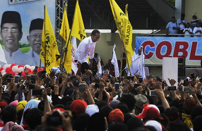 Jokowi kalah di Lebak, dukungan keluarga Atut tidak berefek