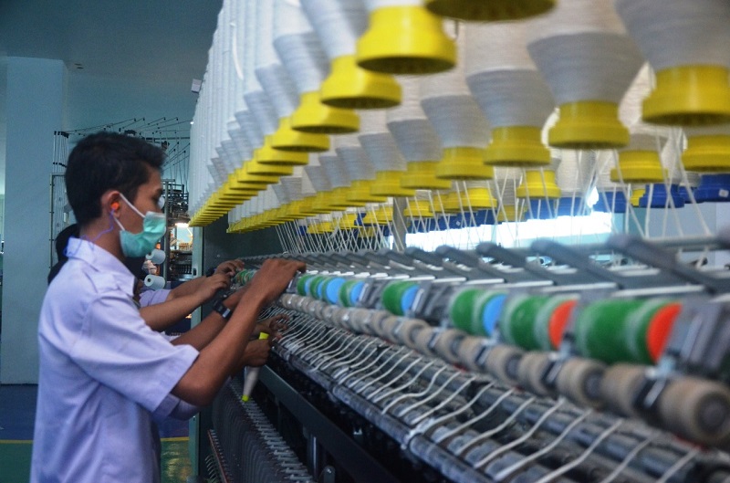 Industri tekstil dan pakaian tumbuh 18,98% pada kuartal I-2019