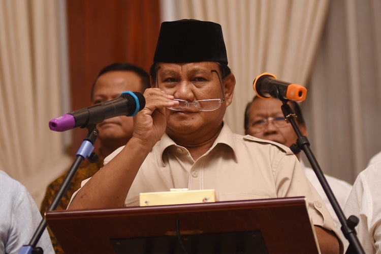 Prabowo masih percaya KPU selesaikan proses Pemilu 2019