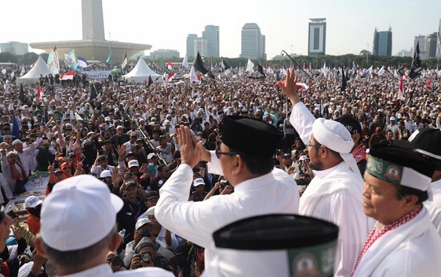 Prabowo-Sandi kerahkan 7 juta demonstran jegal Jokowi-Amin