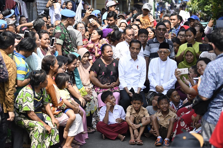 Menangi pilpres, Jokowi janji wujudkan pemerintah adil dan merata