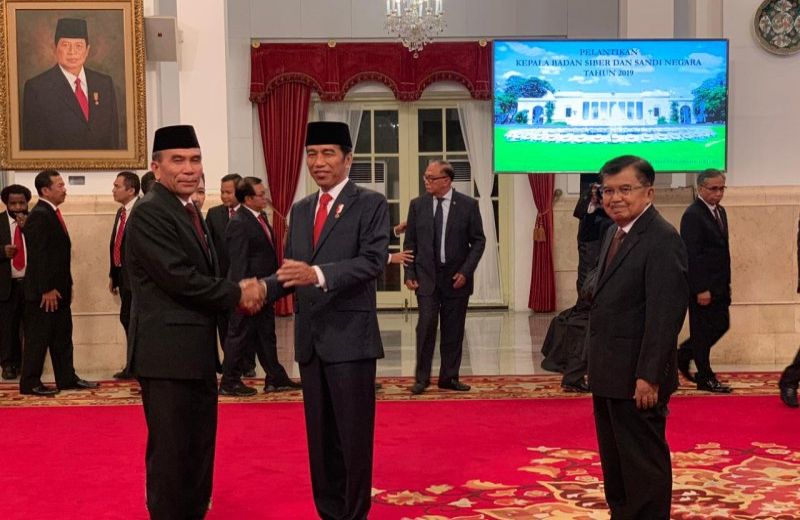 Jokowi tunjuk Hinsa Siburian jadi Kepala BSSN