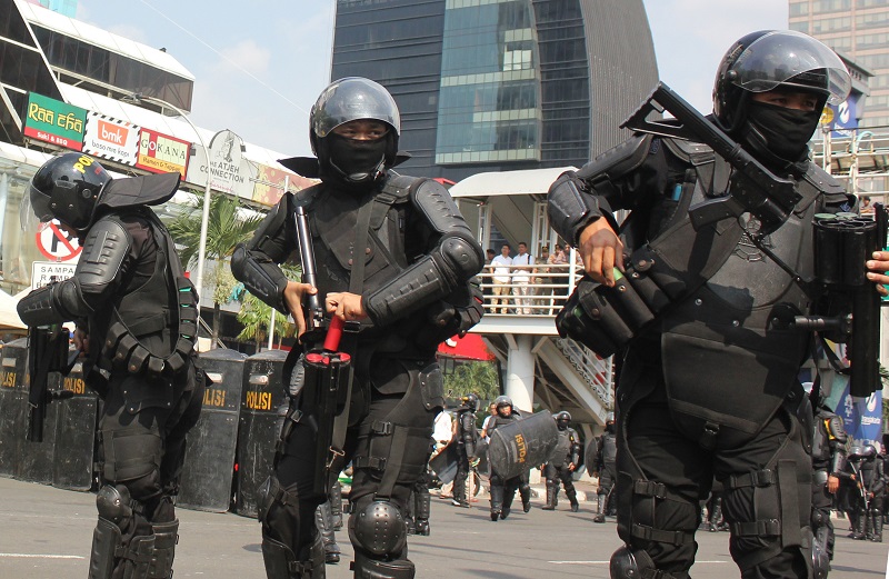 Titek Soeharto: Aksi damai kok ditodong senjata?