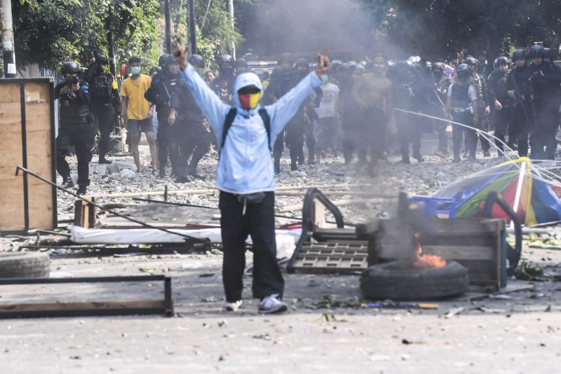Anak sekolah jadi korban kerusuhan aksi 22 Mei