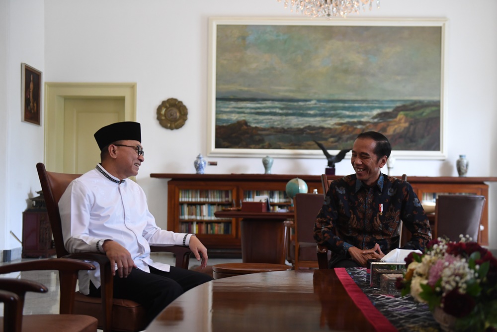 Presiden Jokowi bertolak ke Jakarta dari Istana Bogor 