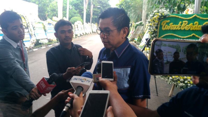 Tiba di Indonesia, Prabowo langsung melayat ke Cikeas