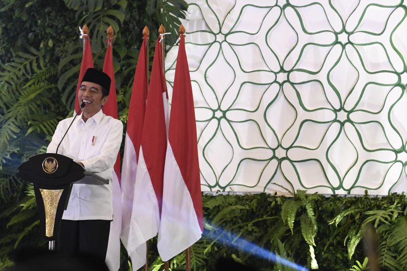 Pesan Idulfitri dari Presiden Jokowi
