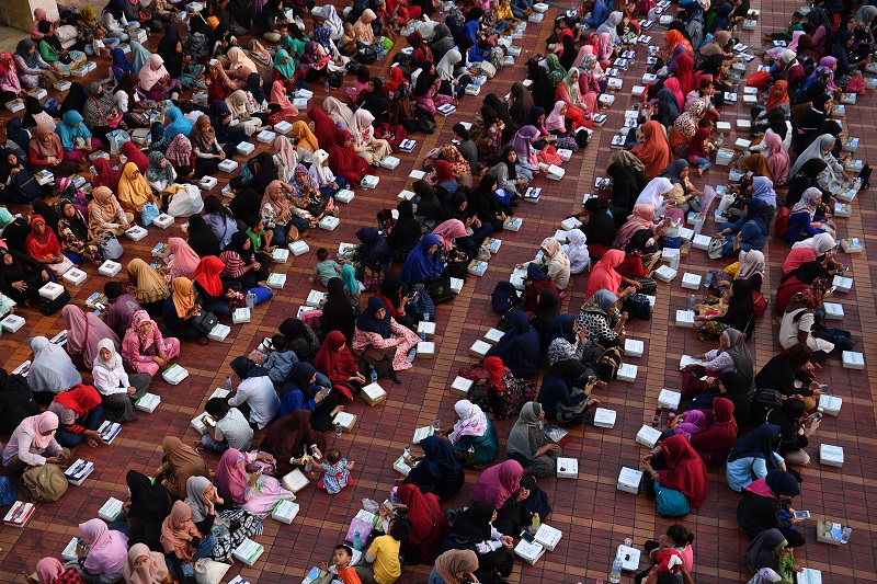 Jokowi salat Idulfitri di Masjid Istiqlal