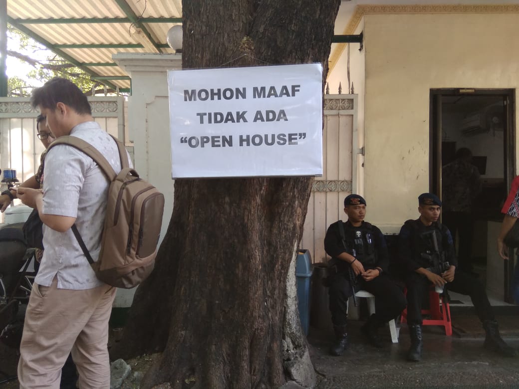 Tak ada open house, Rumah Megawati tetap ramai