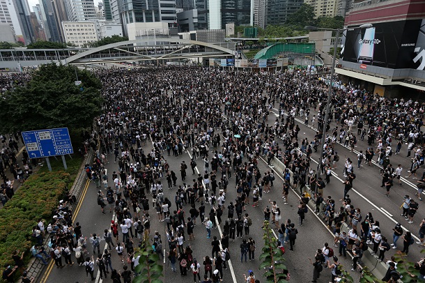 Demonstrasi menentang RUU ekstradisi kembali pecah di Hong Kong