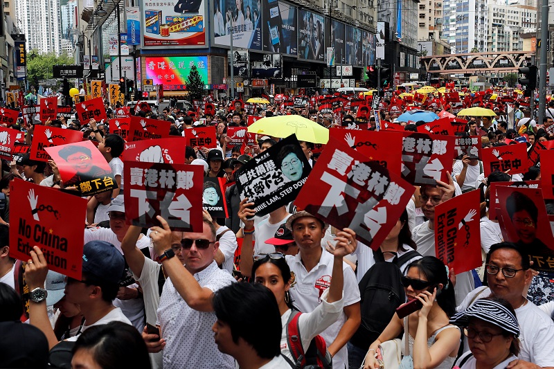Terkait aksi protes RUU ekstradisi, KJRI Hong Kong rilis imbauan