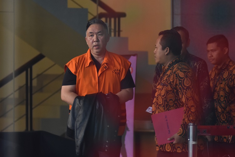 KPK tahan penyuap Bupati Lampung Tengah