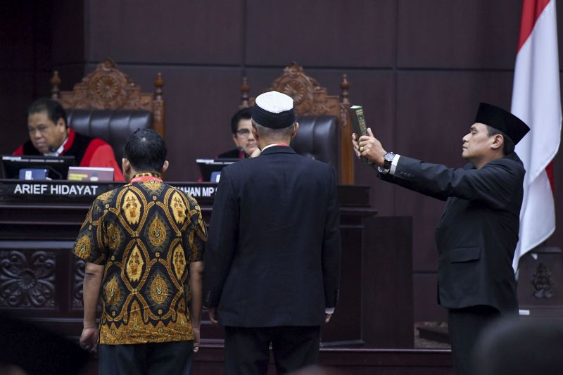 Tim Prabowo-Sandi hadirkan dua saksi ahli di sidang MK