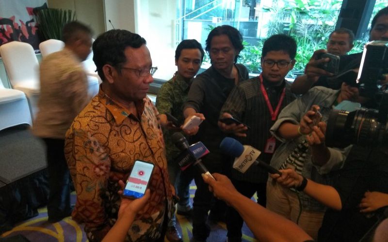 Pesan Mahfud MD untuk ponakannya yang jadi saksi Prabowo-Sandi