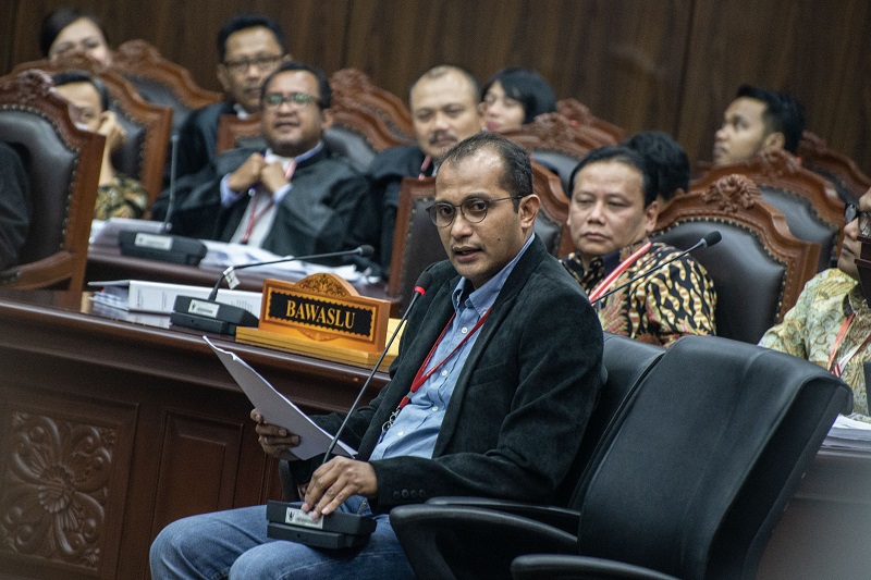 Saksi Jokowi sebut argumentasi hukum tim Prabowo mudah dibantah