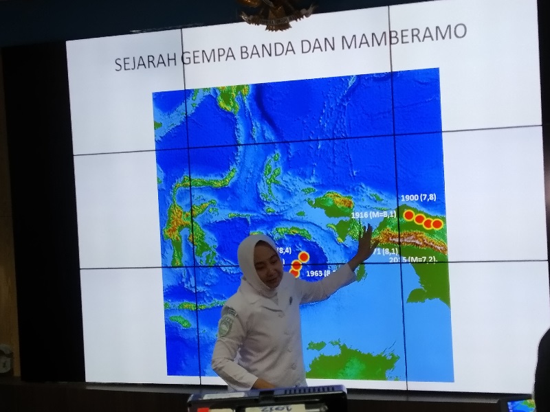  BMKG: Terjadi peningkatan aktivitas seismik di Laut Banda 