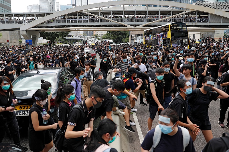 China tolak pembahasan isu Hong Kong di KTT G20