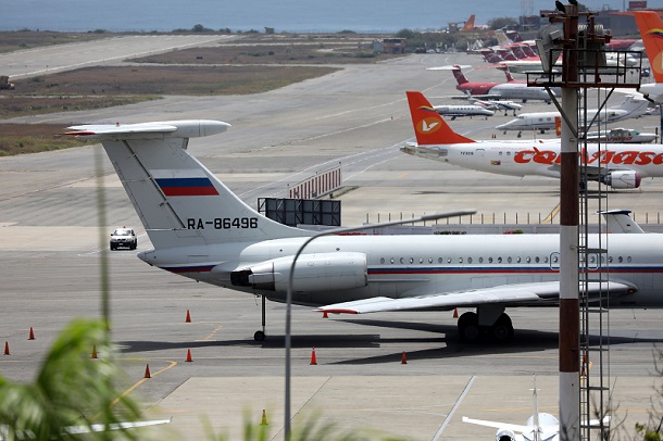 Pesawat militer Rusia kembali mendarat di Venezuela