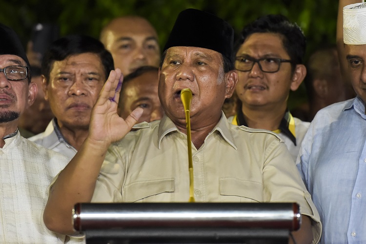 MA tolak gugatan Prabowo-Sandi soal pilpres