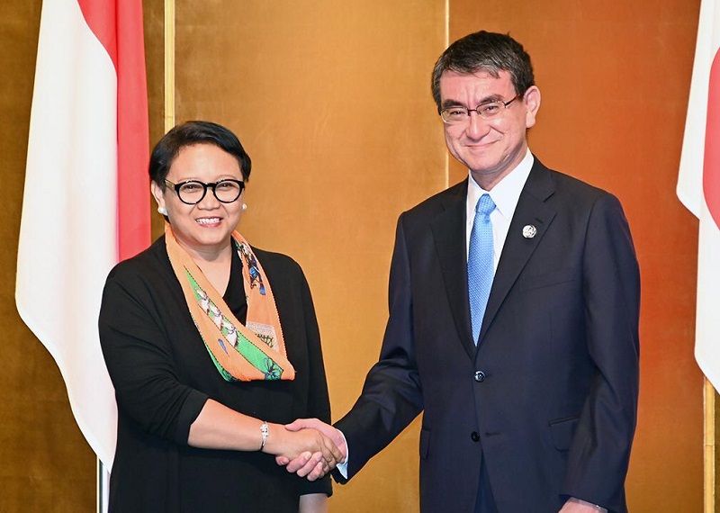 Menlu Jepang-RI bahas ASEAN hingga kerja sama ketenagakerjaan